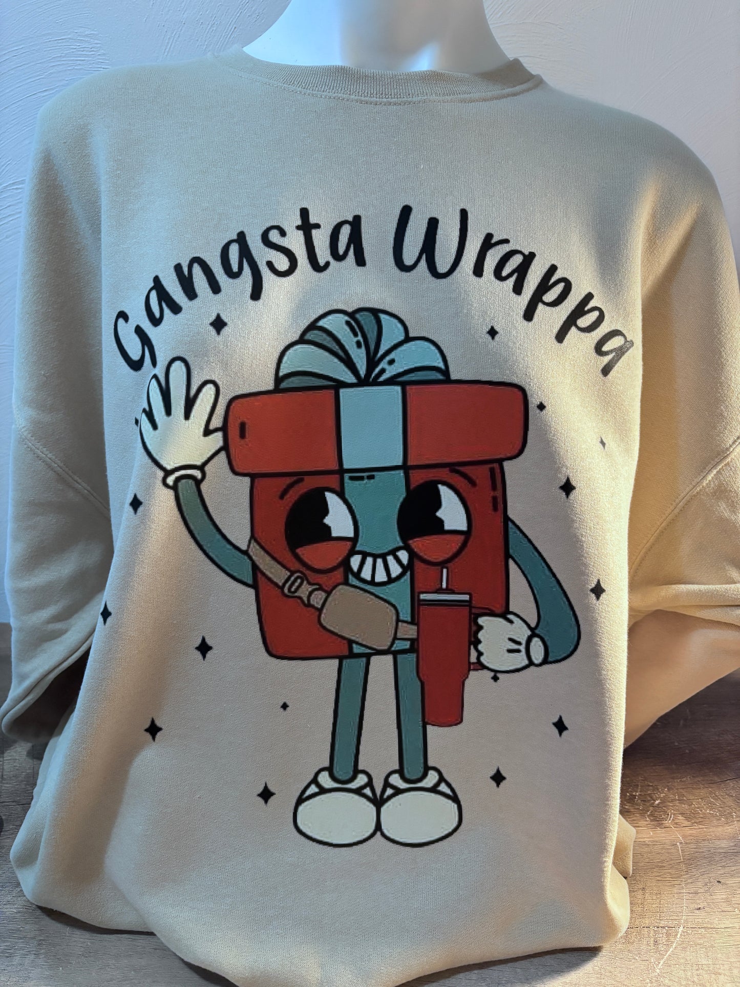 Holiday Gangsta Wrappa Sweater