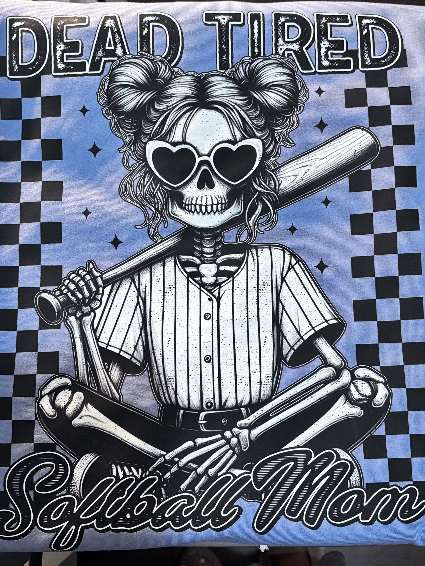 Dead Tired Softball Mom Tee