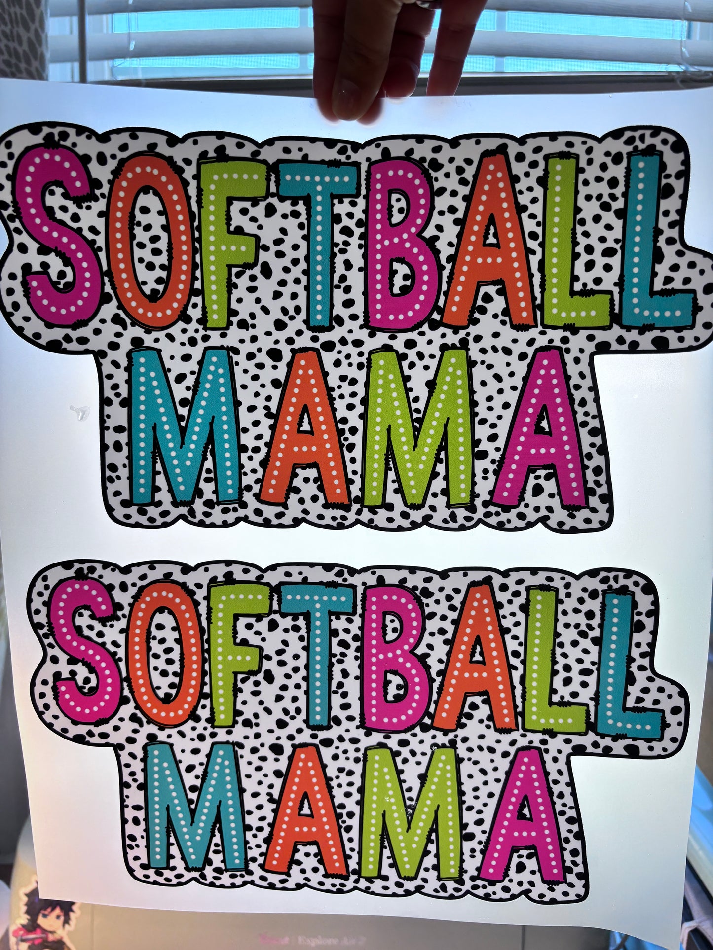 DTF Transfer | Softball Mama