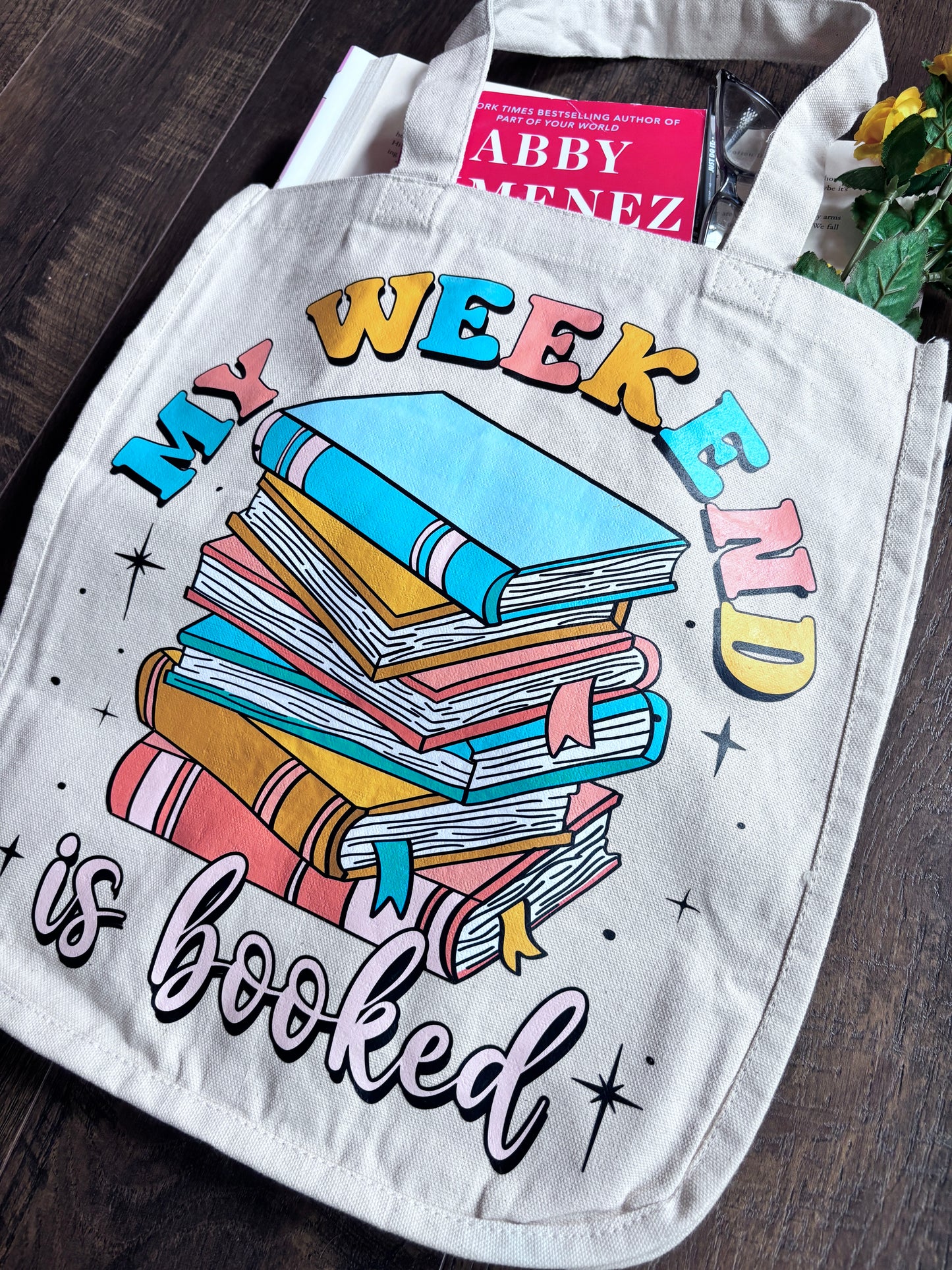 Literary Adventures Book Tote