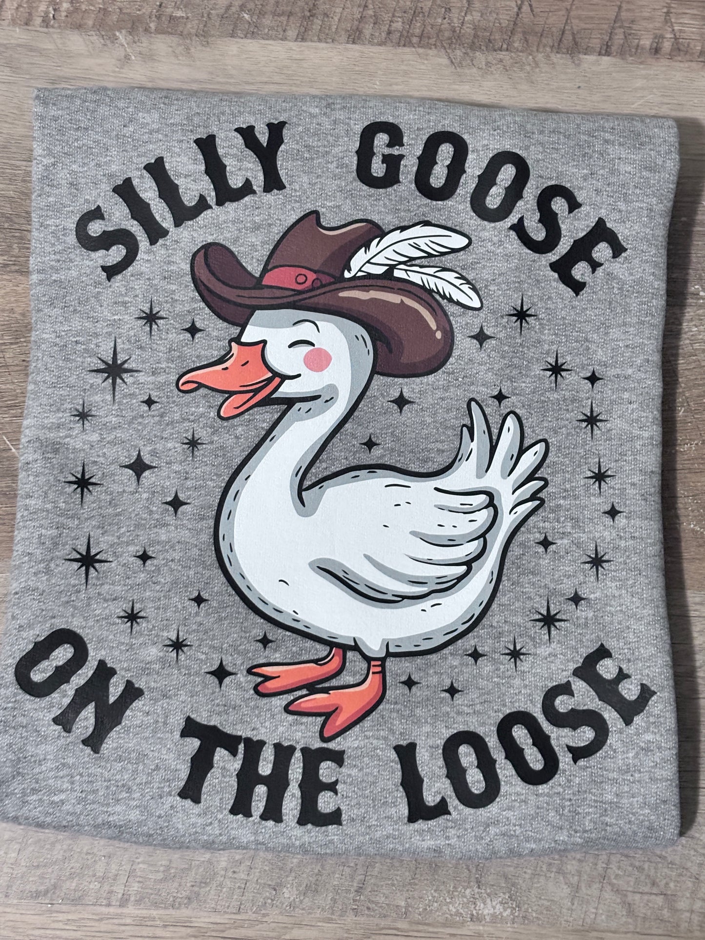 Silly Goose on the Loose Toddler Sweater for Kids