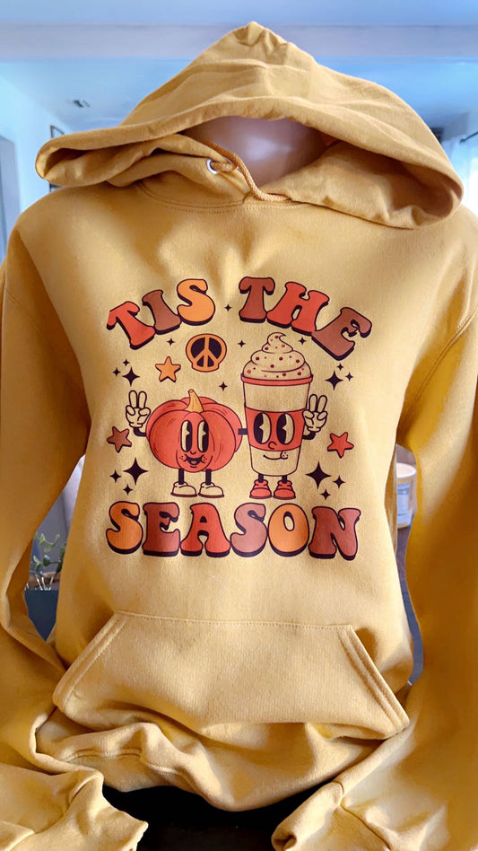 Autumn Vibes Retro Crewneck Sweater & Hoodie