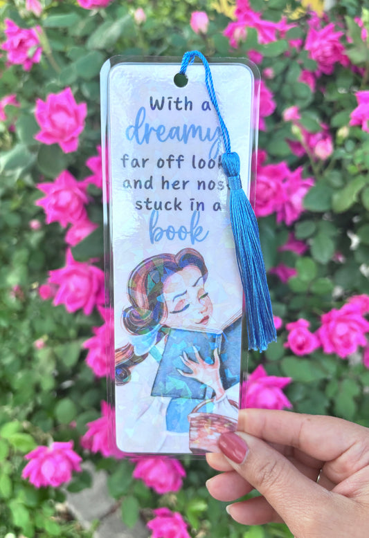 Dreamy Far Off Look Bookmark for Avid Readers and Bookworms