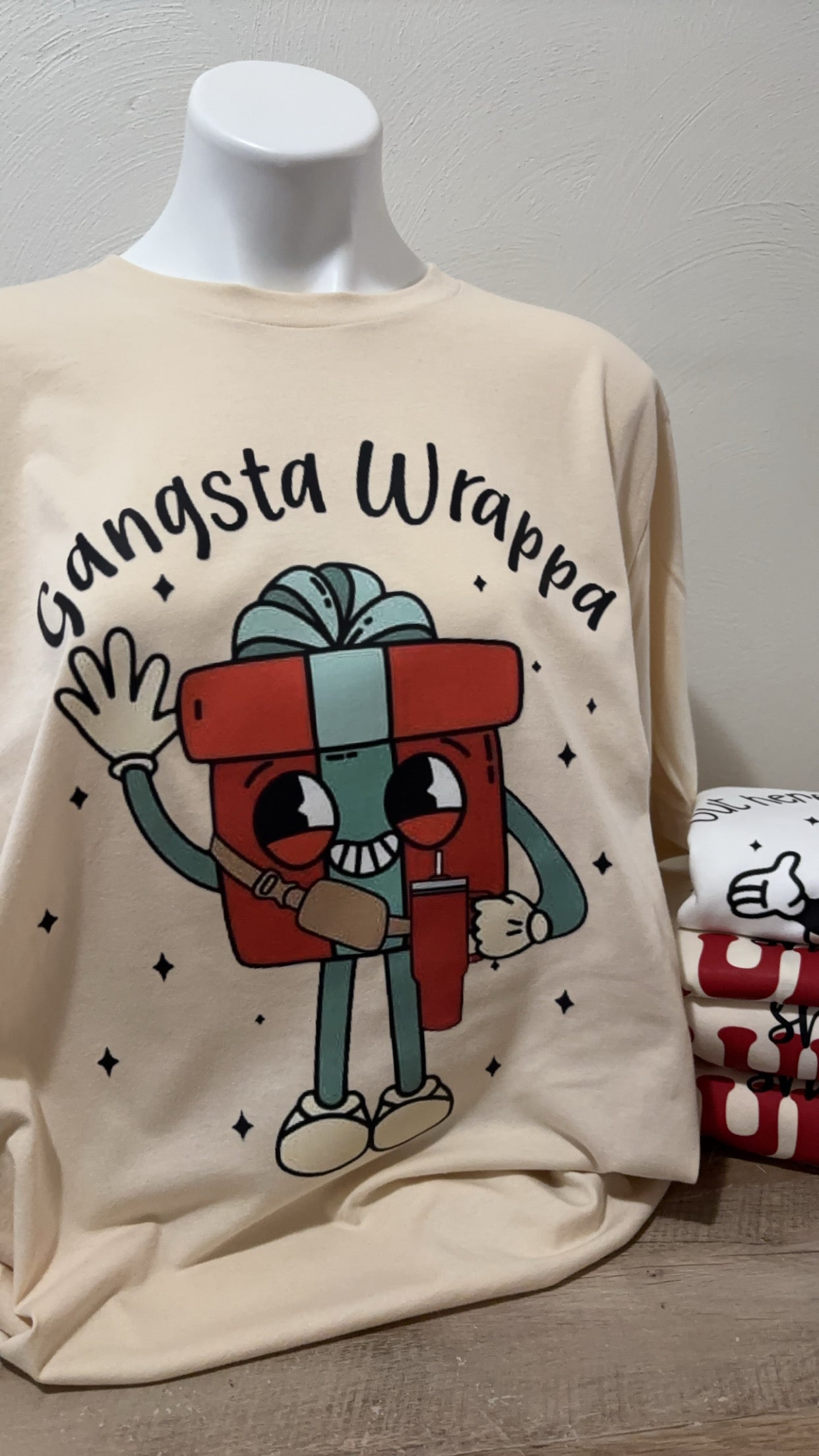 Holiday Gangsta Wrappa Sweater