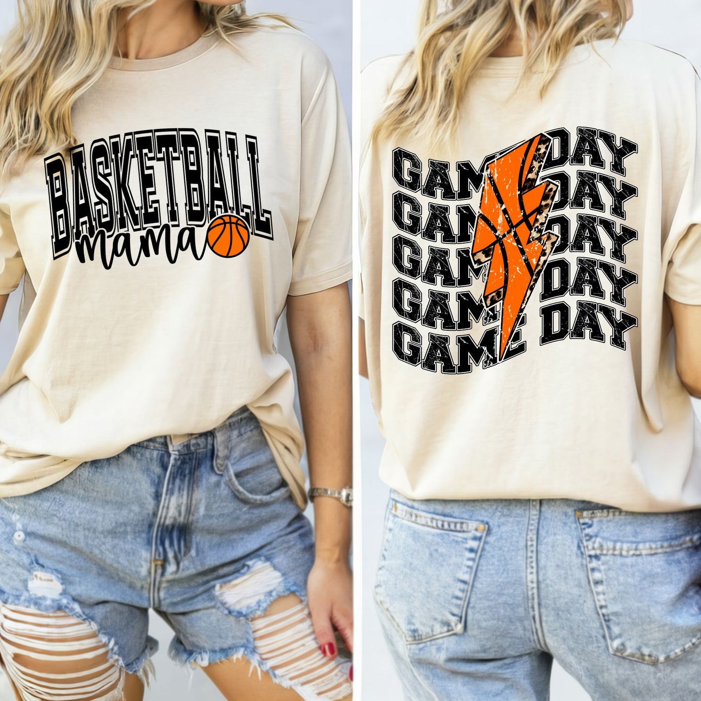 Basketball Mama Game Day Tee