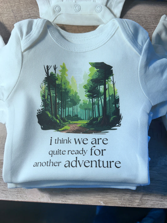 Ready for Another Adventure Baby Onesie
