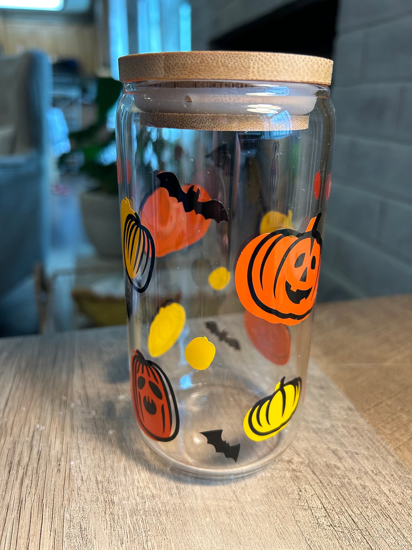 Hauntingly Fun Halloween Glass Mug