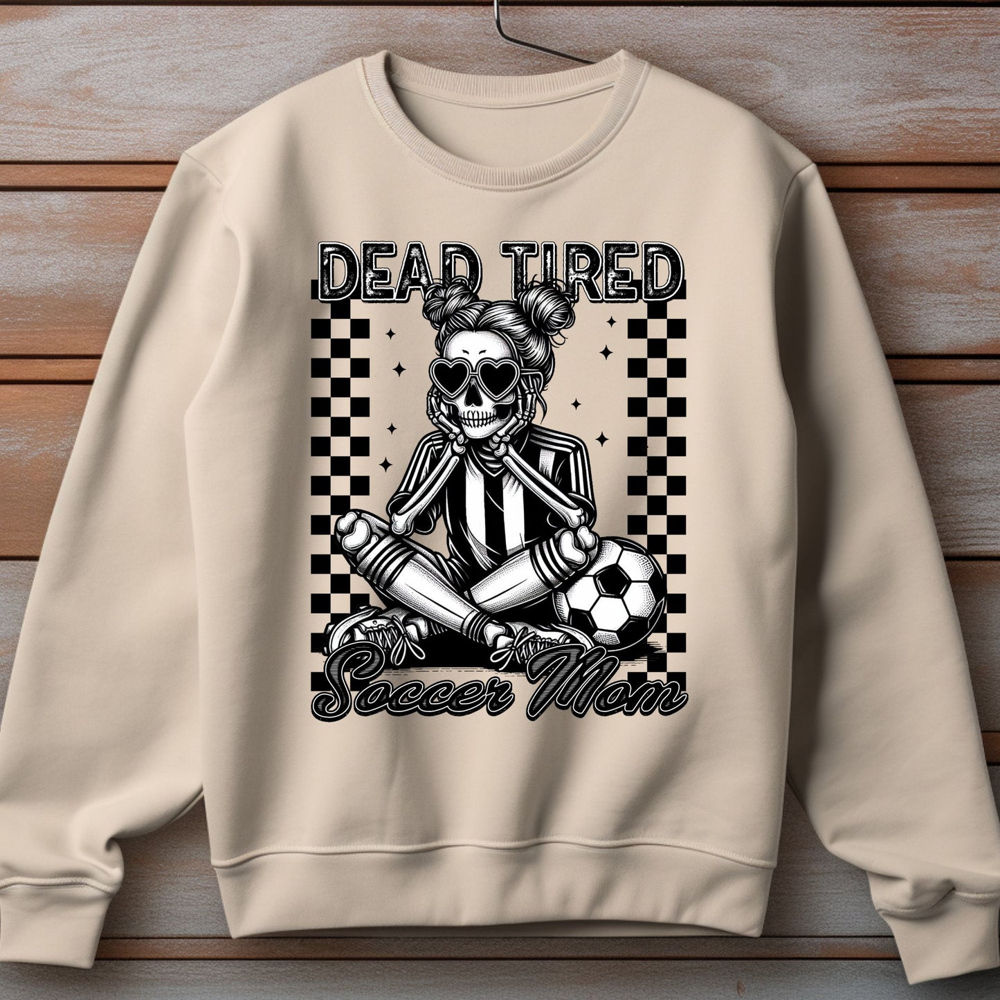 Dead Tired Soccer Mom Stylish Apparel