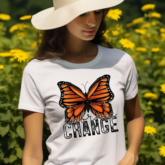 Transformation Journey Women's Butterfly Tee