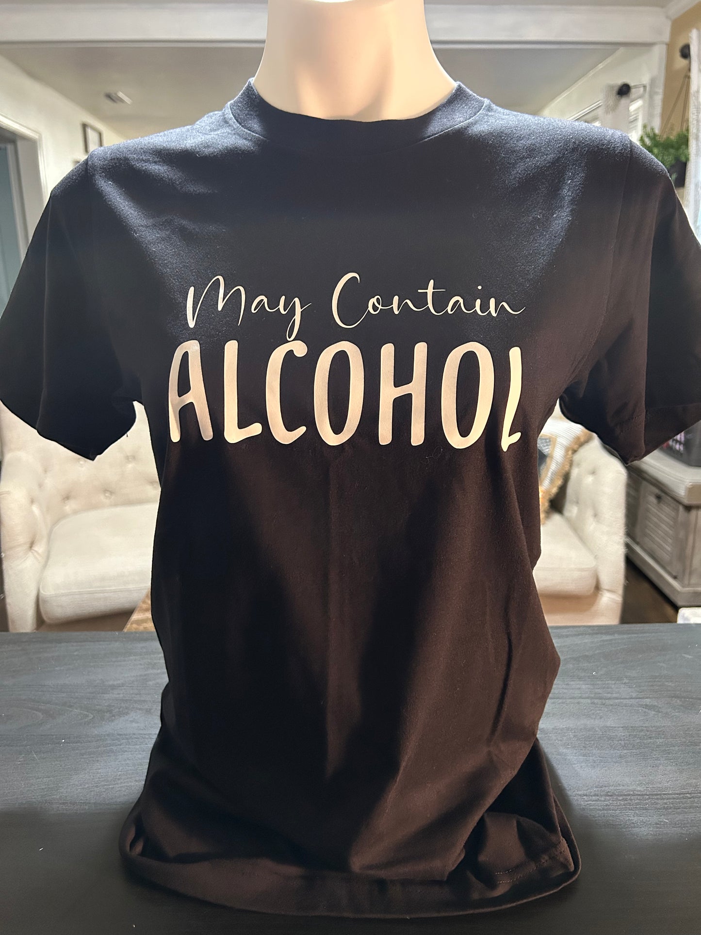 Warning: May Contain Alcohol Women's Tee