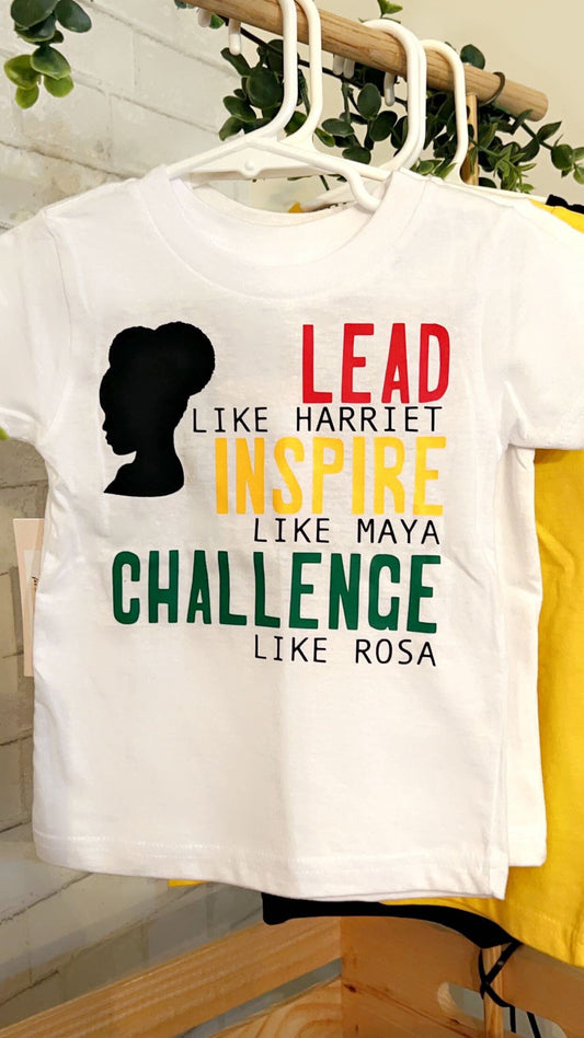 Empowering Heritage: Inspirational Baby Onesie Celebrating Female Black Leaders