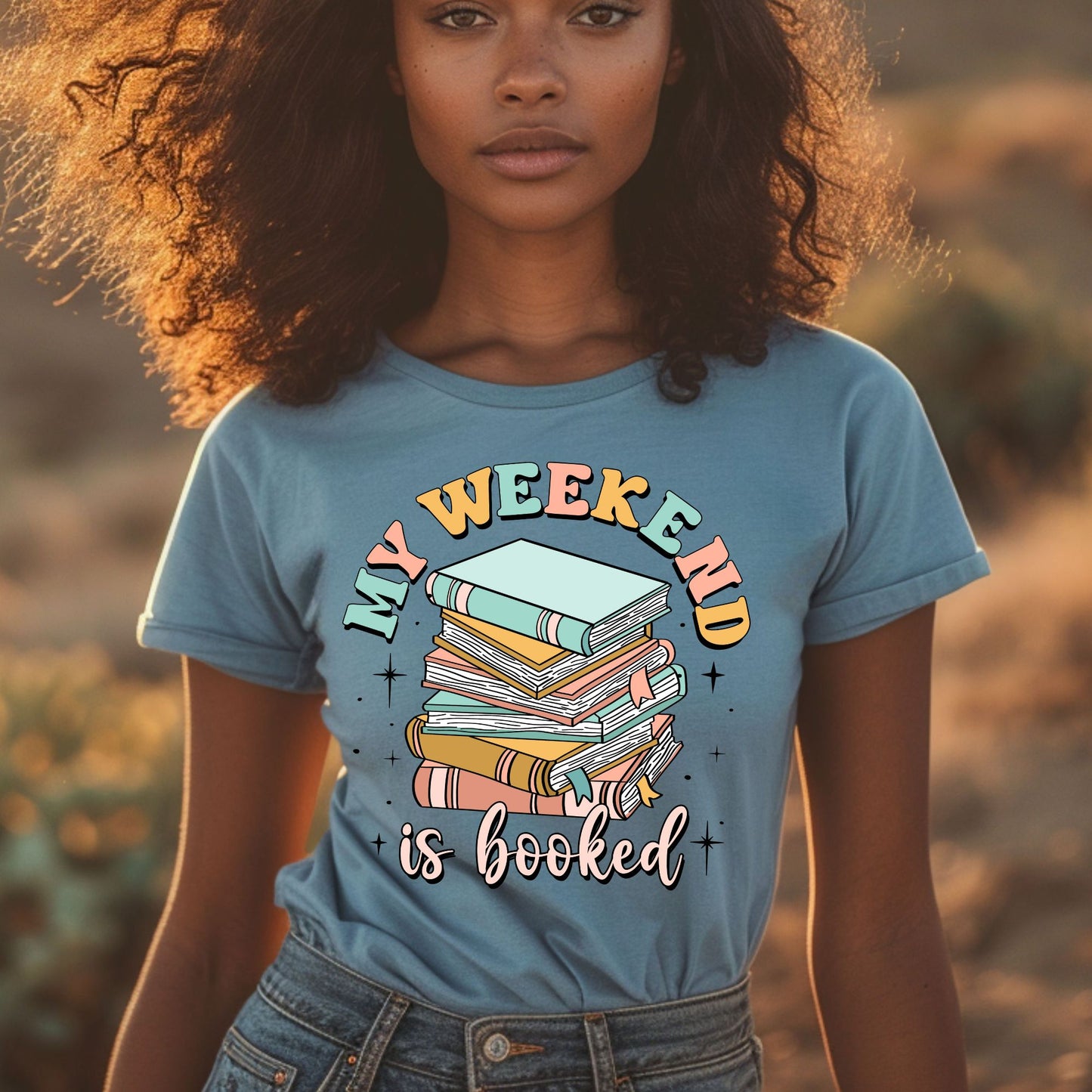 Booked for the Weekend Crewneck Sweater