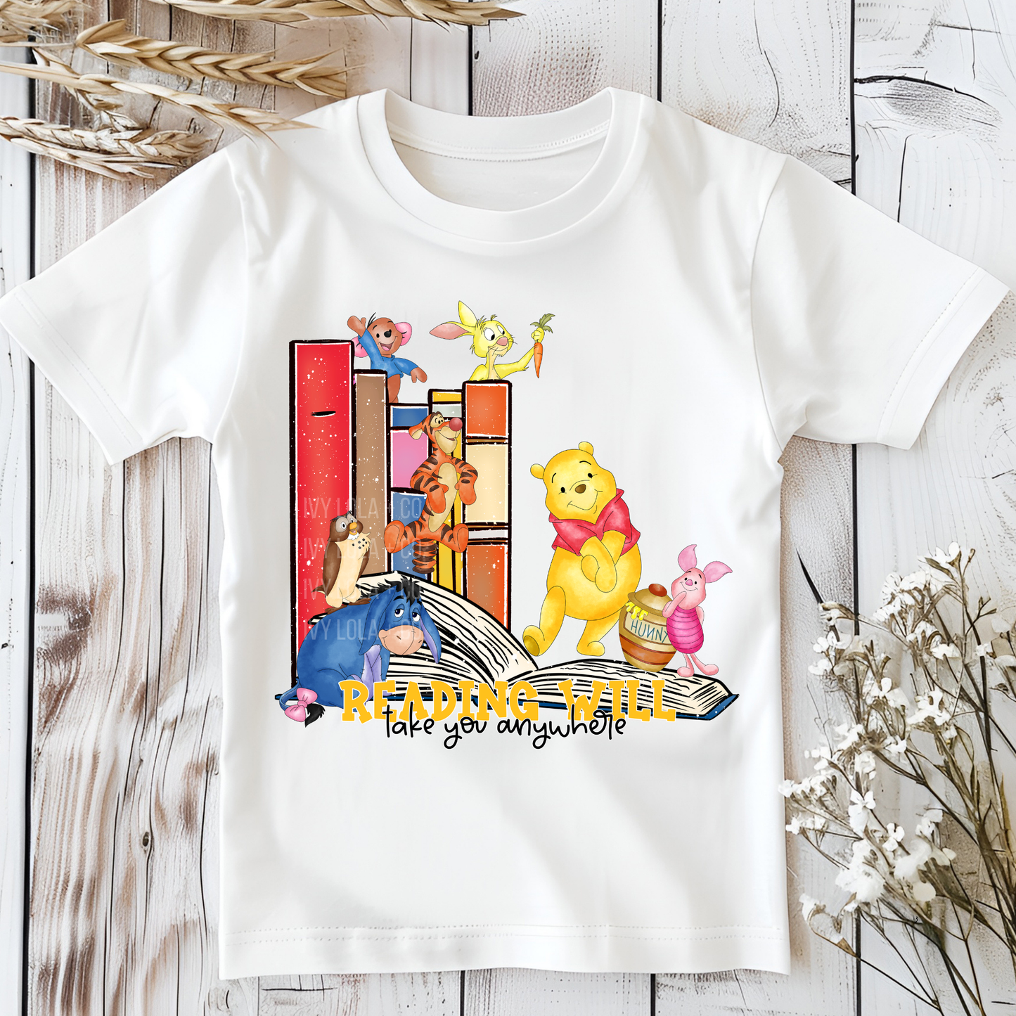 Reading Will Take You Anywhere Youth Tee