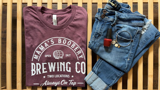 Mama's Brew-tiful Nursing Tee | Mom Life