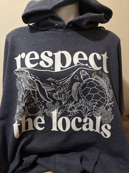 Respect The Locals Urban Wear Premium Cotton T-Shirt