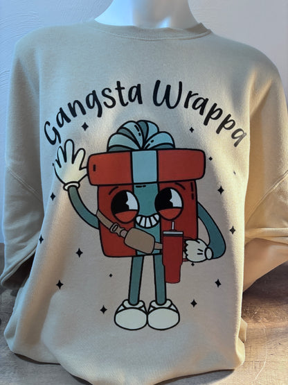 Holiday Gangsta Wrappa Sweater