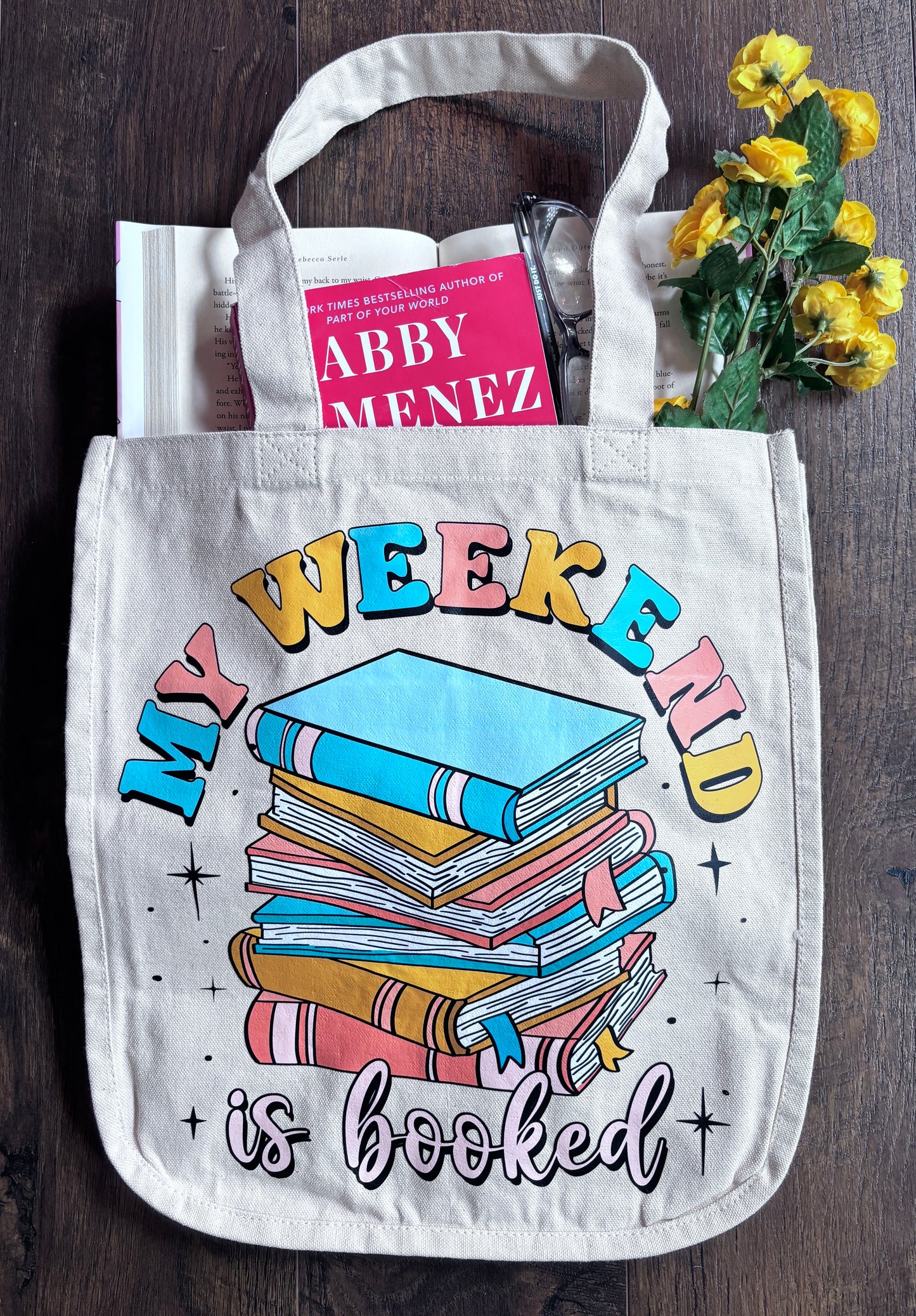 Literary Adventures Book Tote