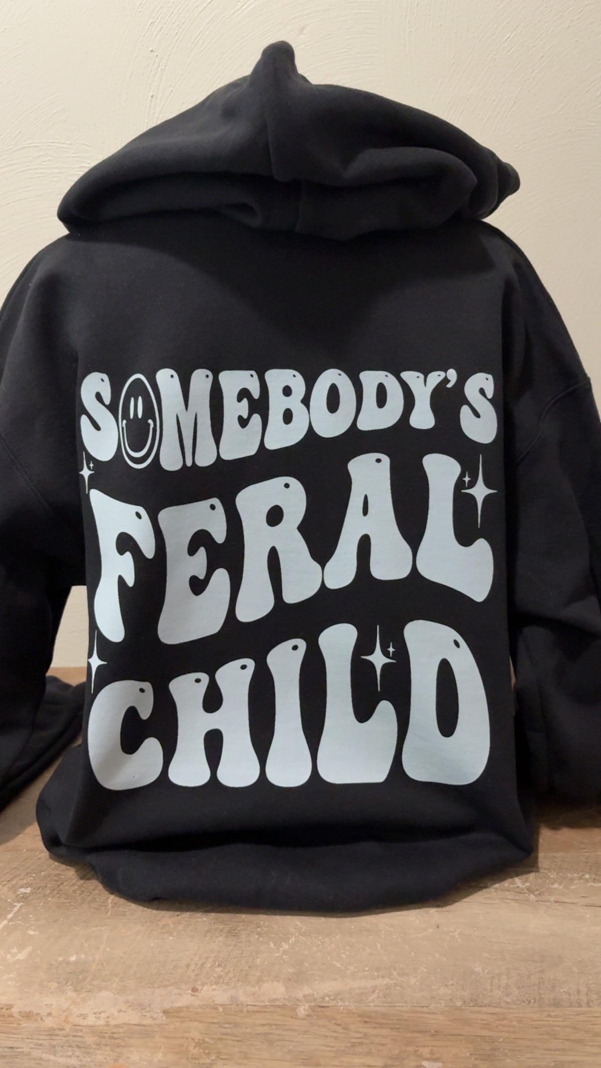 Somebody’s Feral Child Youth Pocket Design with Back Graphic