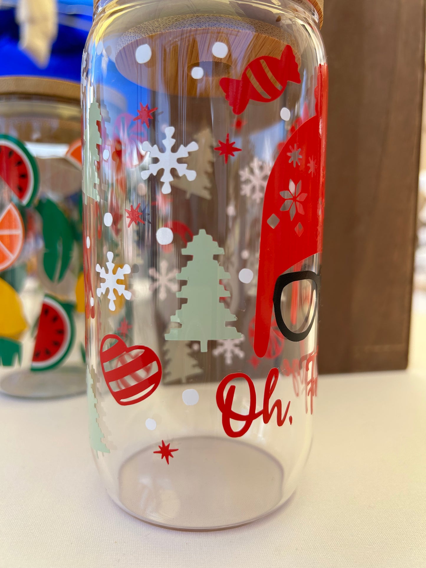 Oh, Fudge! A Christmas Story Glass Cup