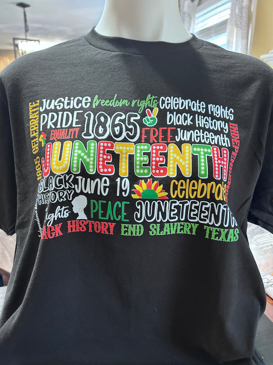 Juneteenth T-Shirt Celebrating Freedom and Heritage