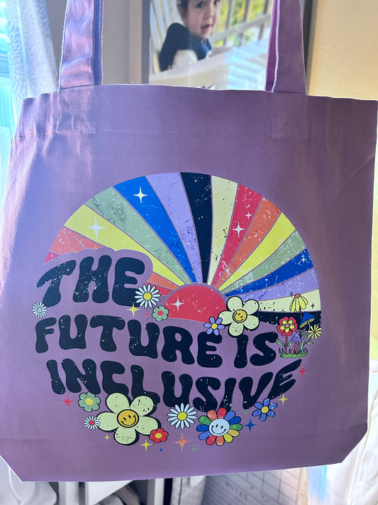 The Future is Inclusive Tote Bag for Everyday Use