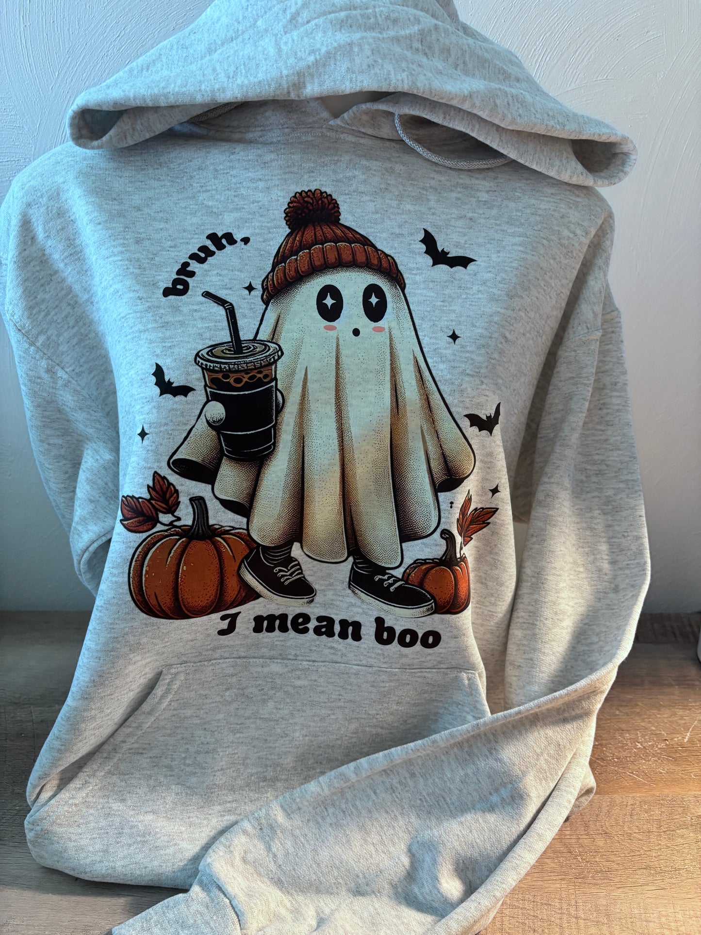 Spooktacular Boo Ghost Halloween Sweater