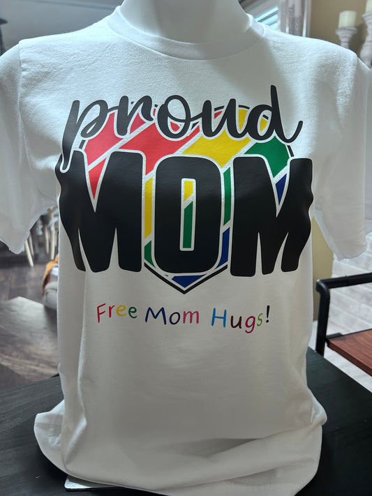 Proud Mom Pride T-Shirt for Stylish Moms Everywhere