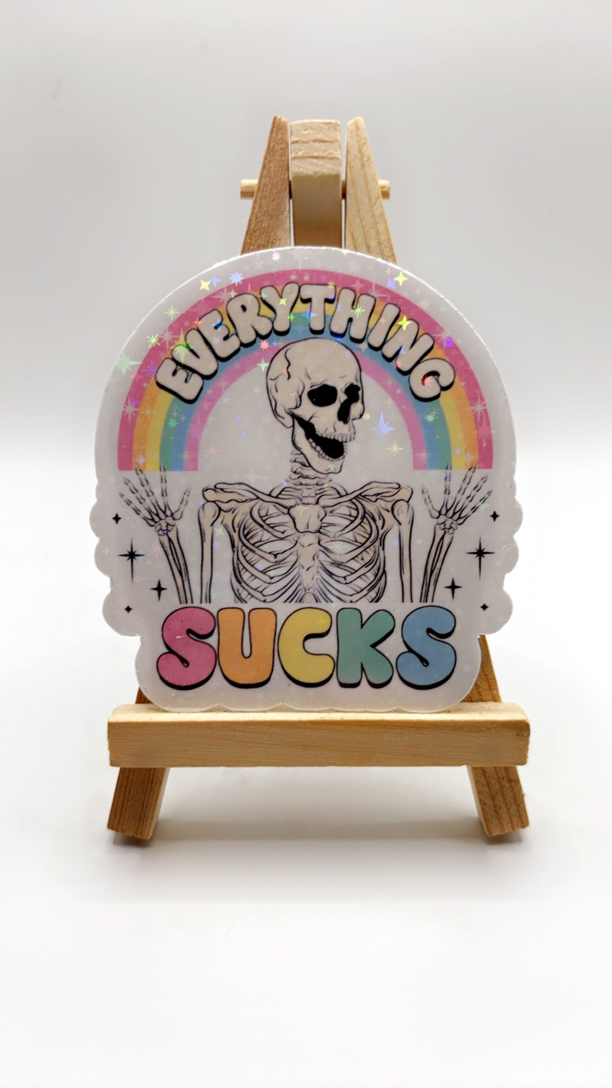 Everything Sucks Sticker