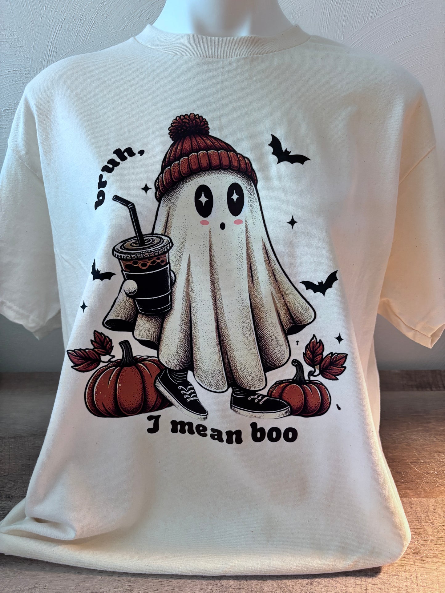 Spooktacular Boo Ghost Halloween Sweater