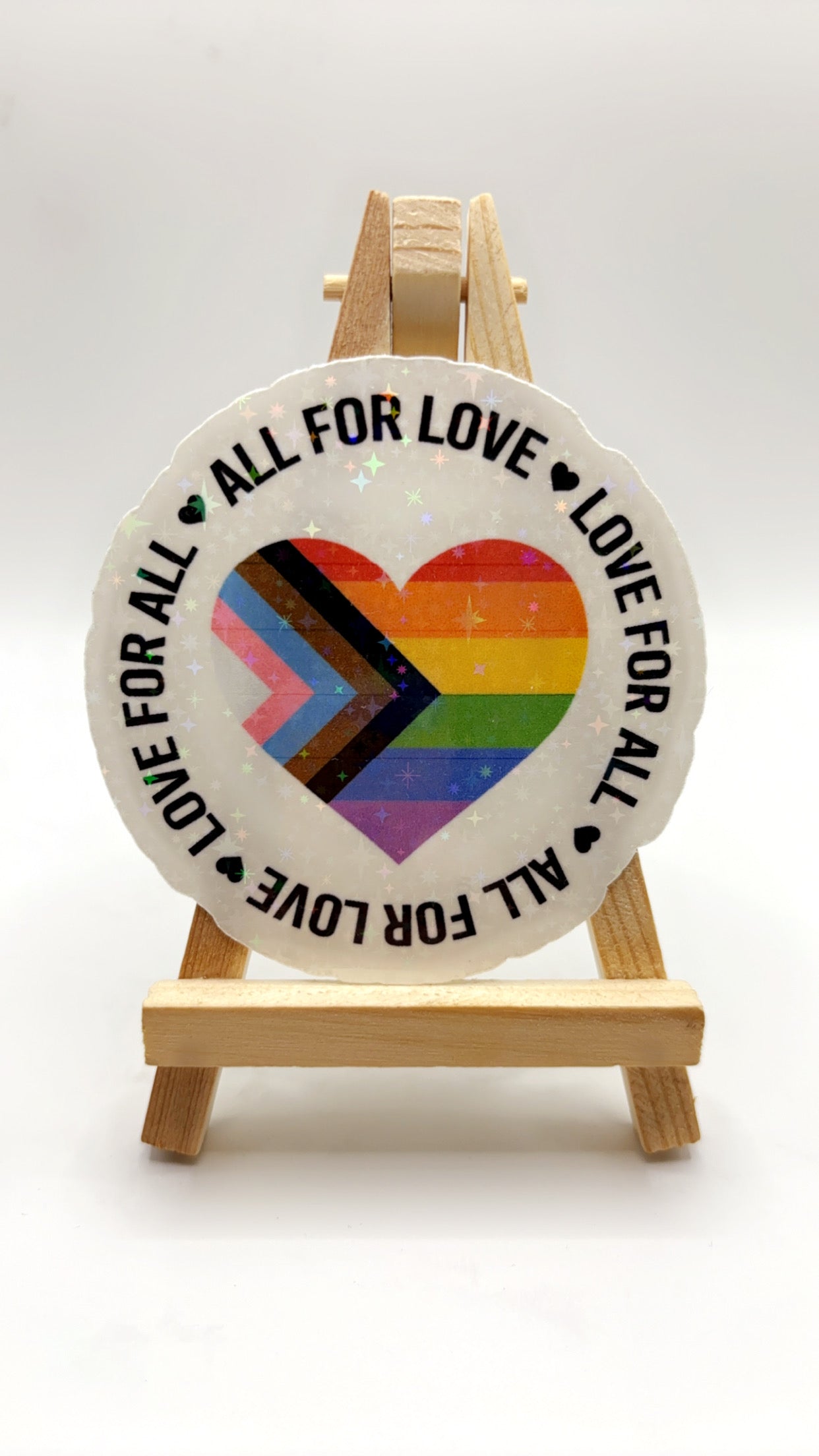 All For Love, Love For All Sticker