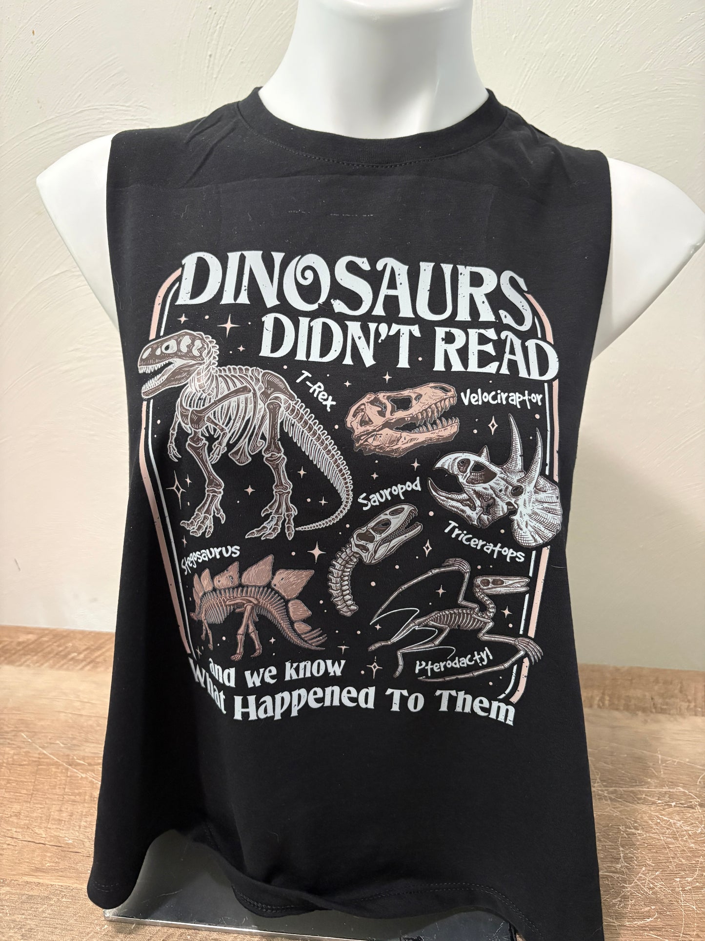 Dinosaurs Didn’t Read T Shirt Gift For Book Lovers