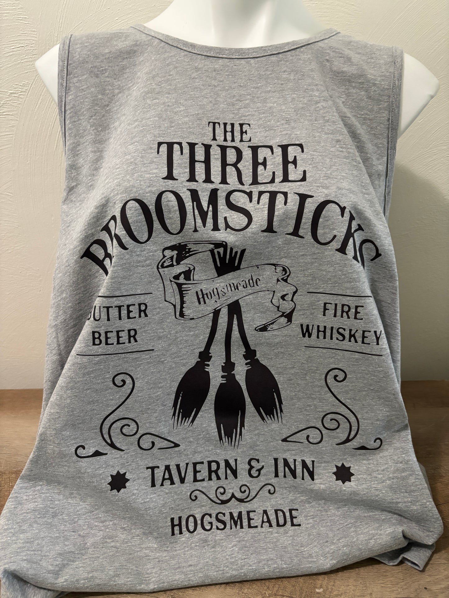 Three Broomsticks Whimsical Fantasy Inspired Sweater
