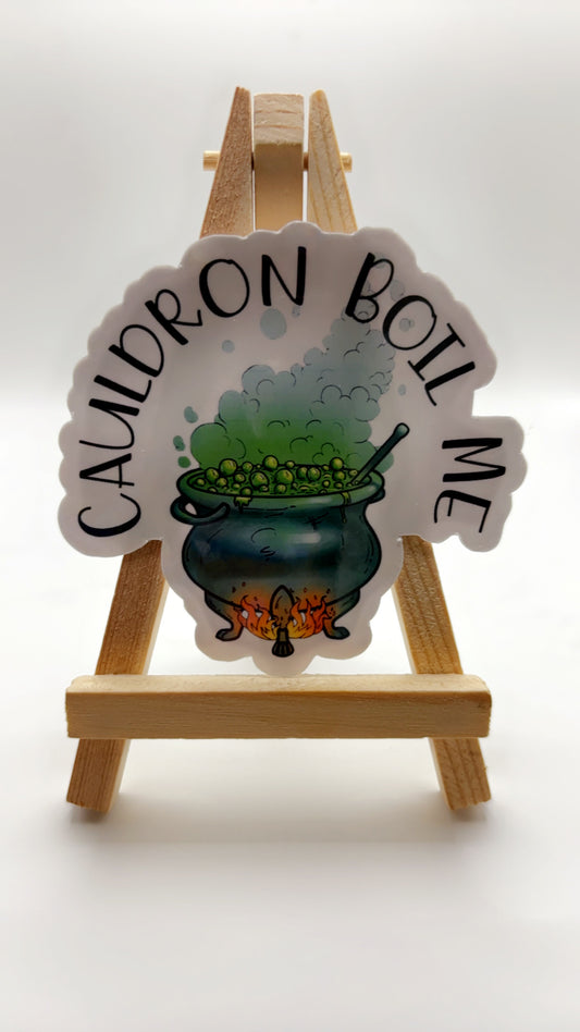 Cauldron Boil Me Sticker