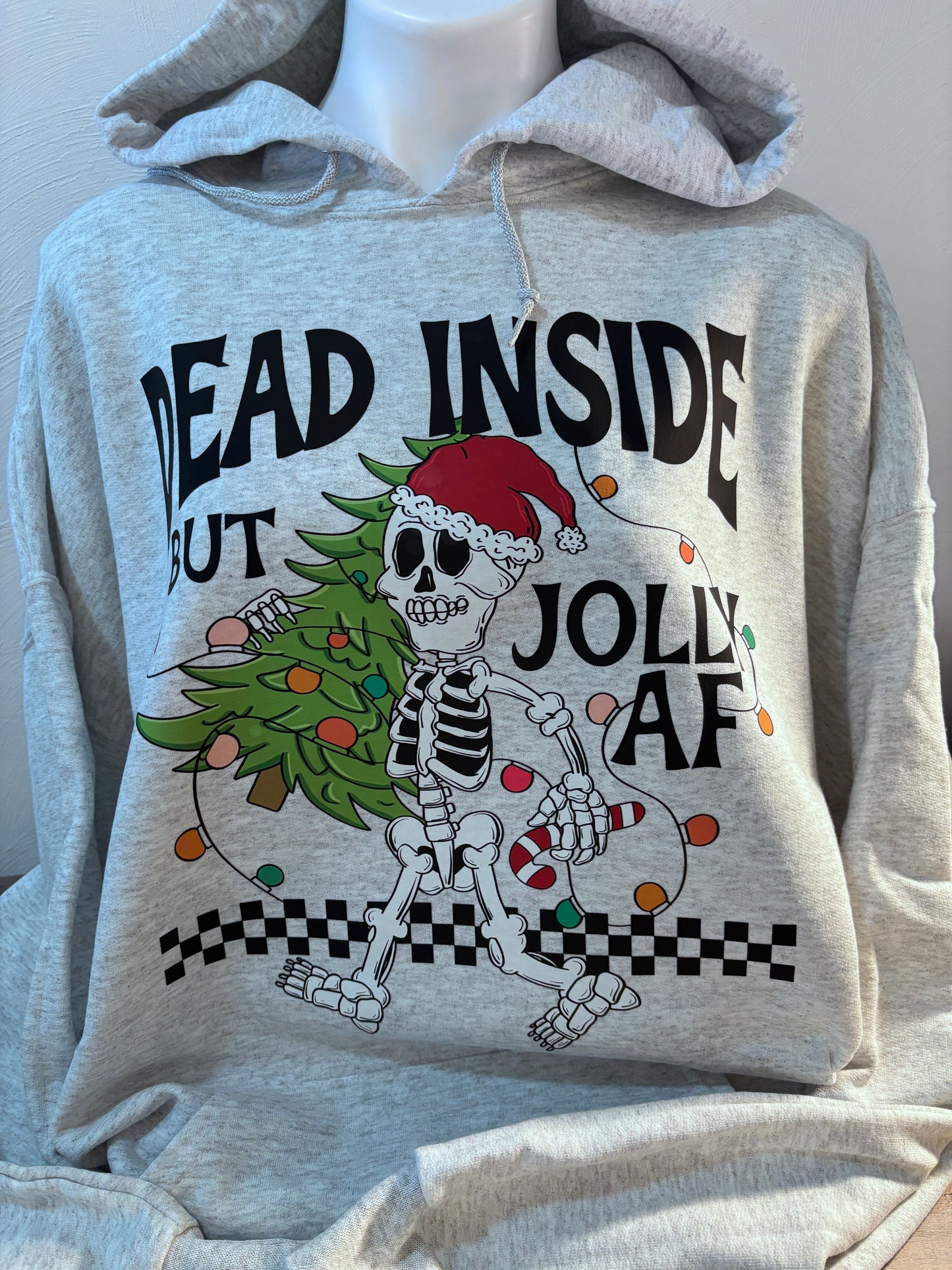 Jolly AF Skeleton Sweater for the Holiday Season