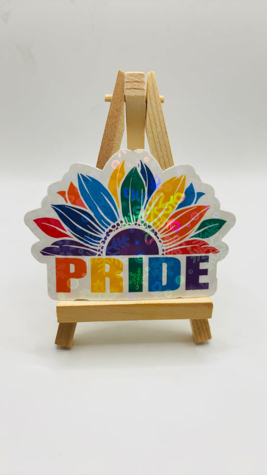 Pride Sunflower Sticker