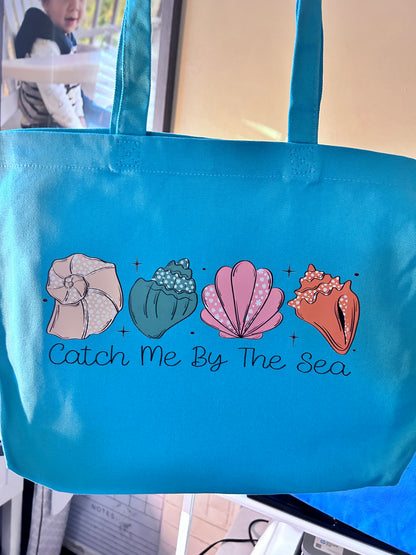 Catch Me By the Sea Beach Tote for Stylish Summer Fun
