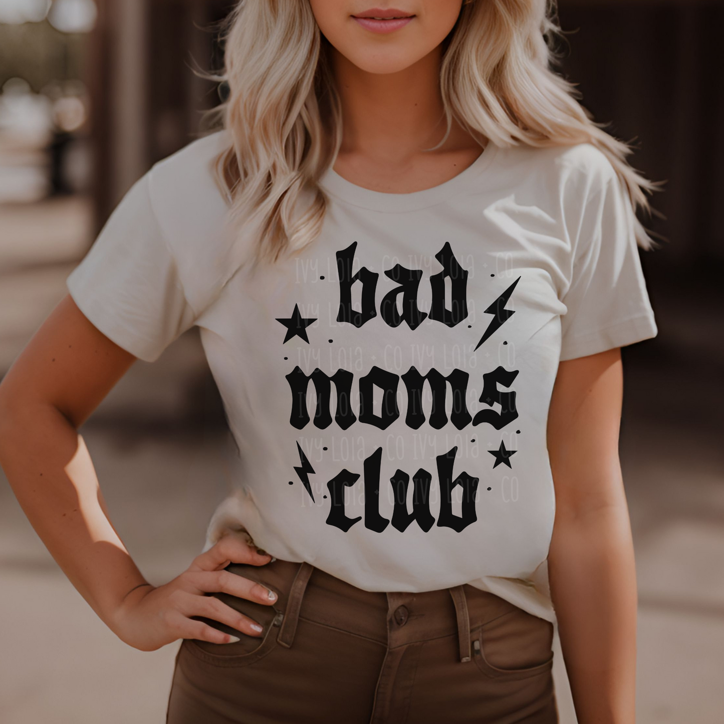 Bad Mom's Club Graphic Tee or Sweater