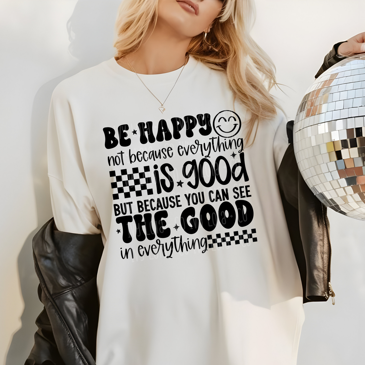 Be Happy See the Good Women's Tee