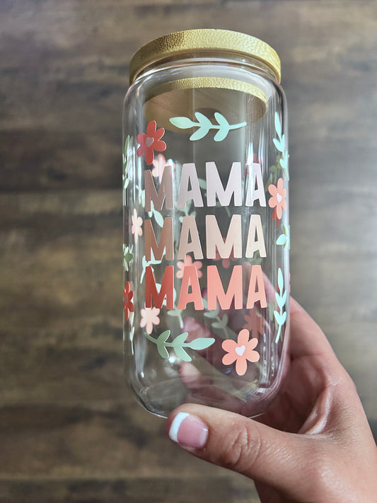 Elegant Mama Glass Cup for Daily Use and Enjoyment