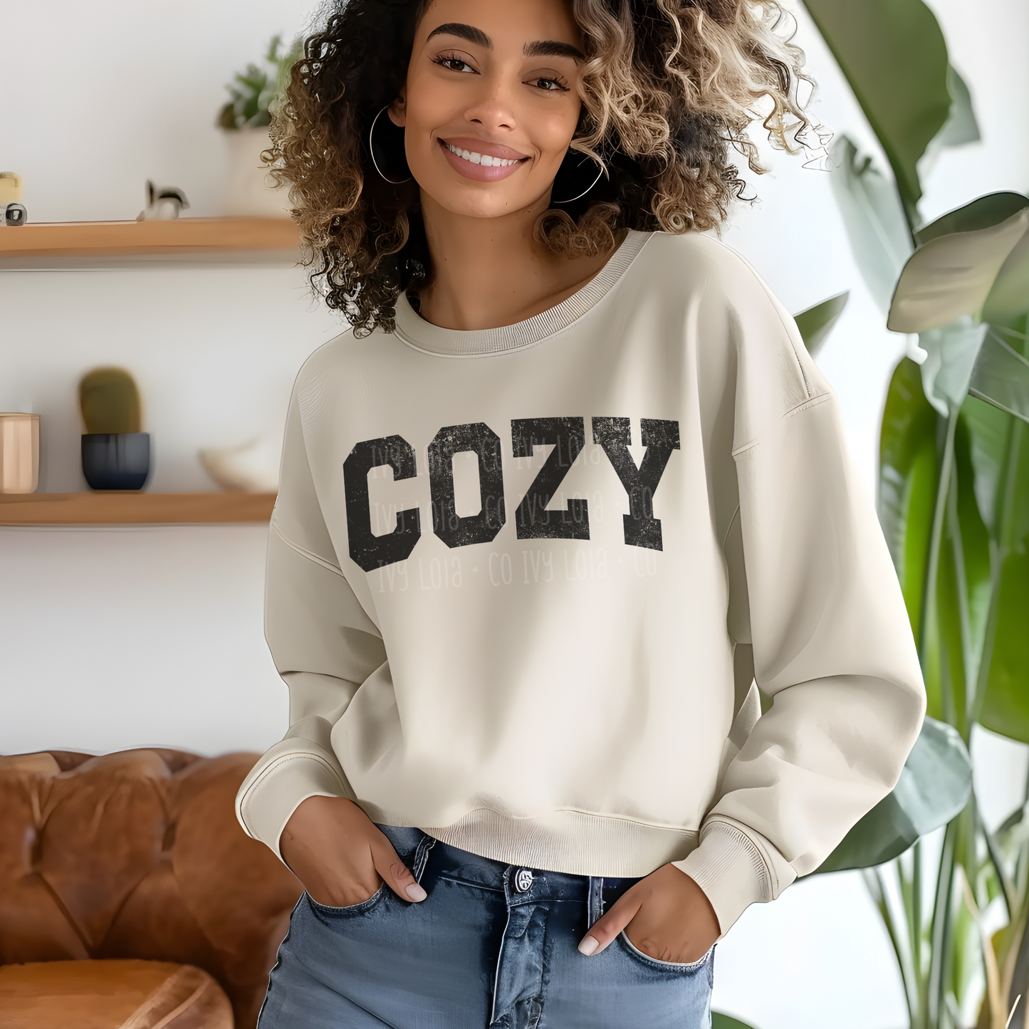 Vintage Cozy Women's Sweatshirt or Tee