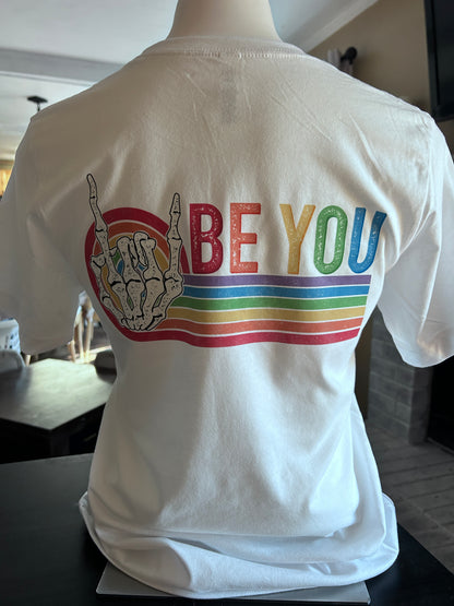 Be You Rainbow Pride Tee