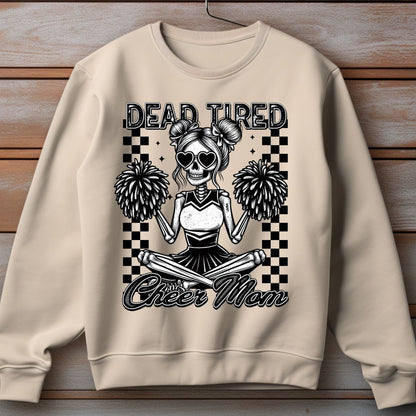 Dead Tired Cheer Mom Apparel
