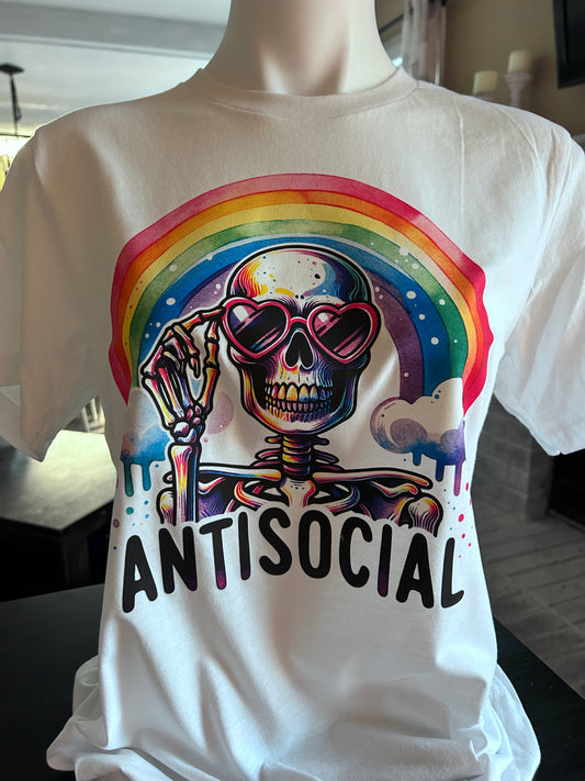 Antisocial T-Shirt for Unique Style and Comfort