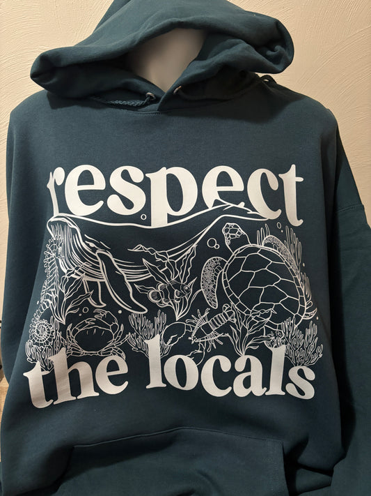 Respect The Locals Urban Wear Premium Cotton T-Shirt