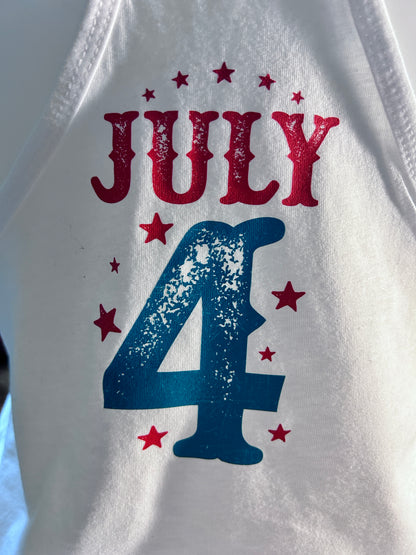 Stars and Stripes Celebration | Women's 4th of July Graphic Tee