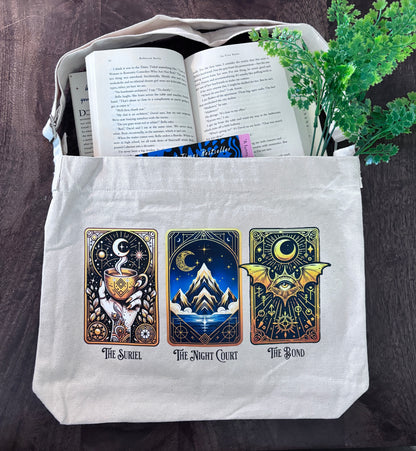 Acotar Book Tote for Avid Readers and Book Lovers