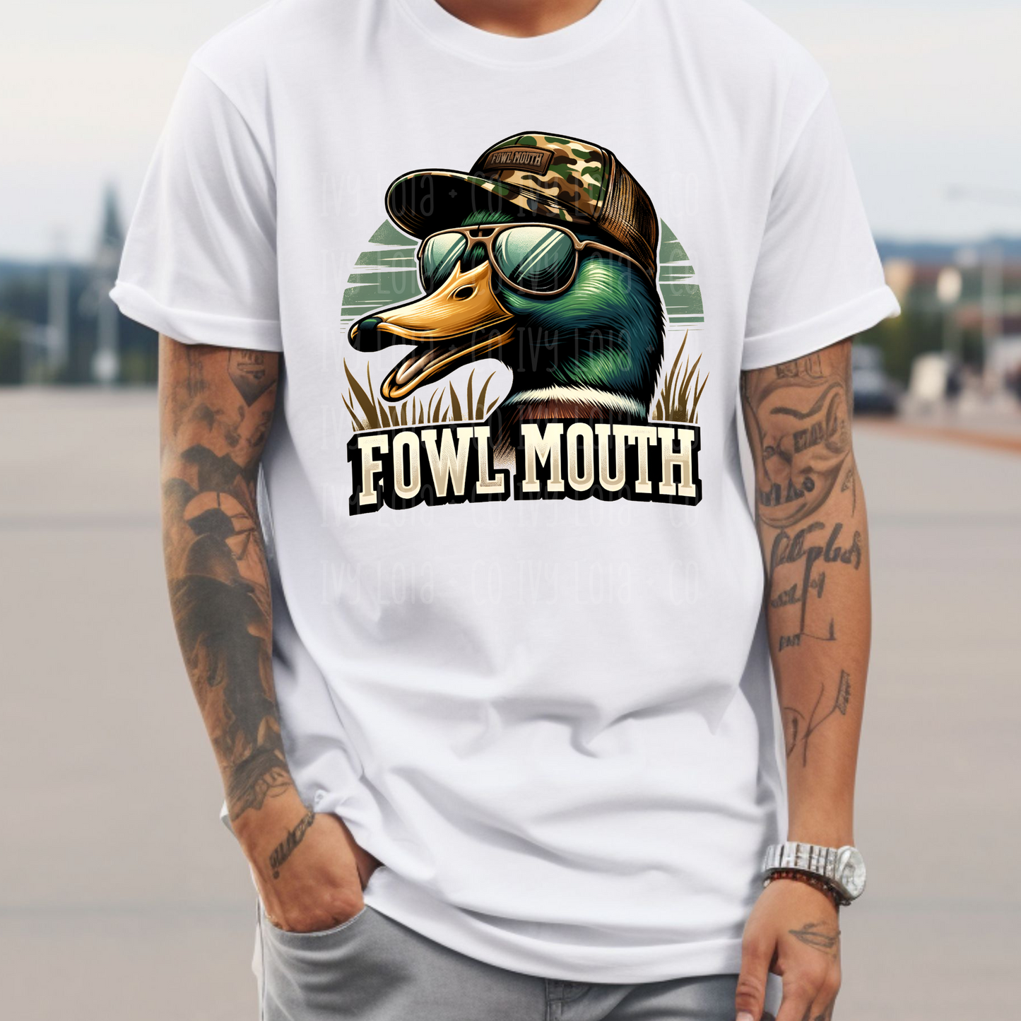 Fowl Mouth Men's Graphic Tee