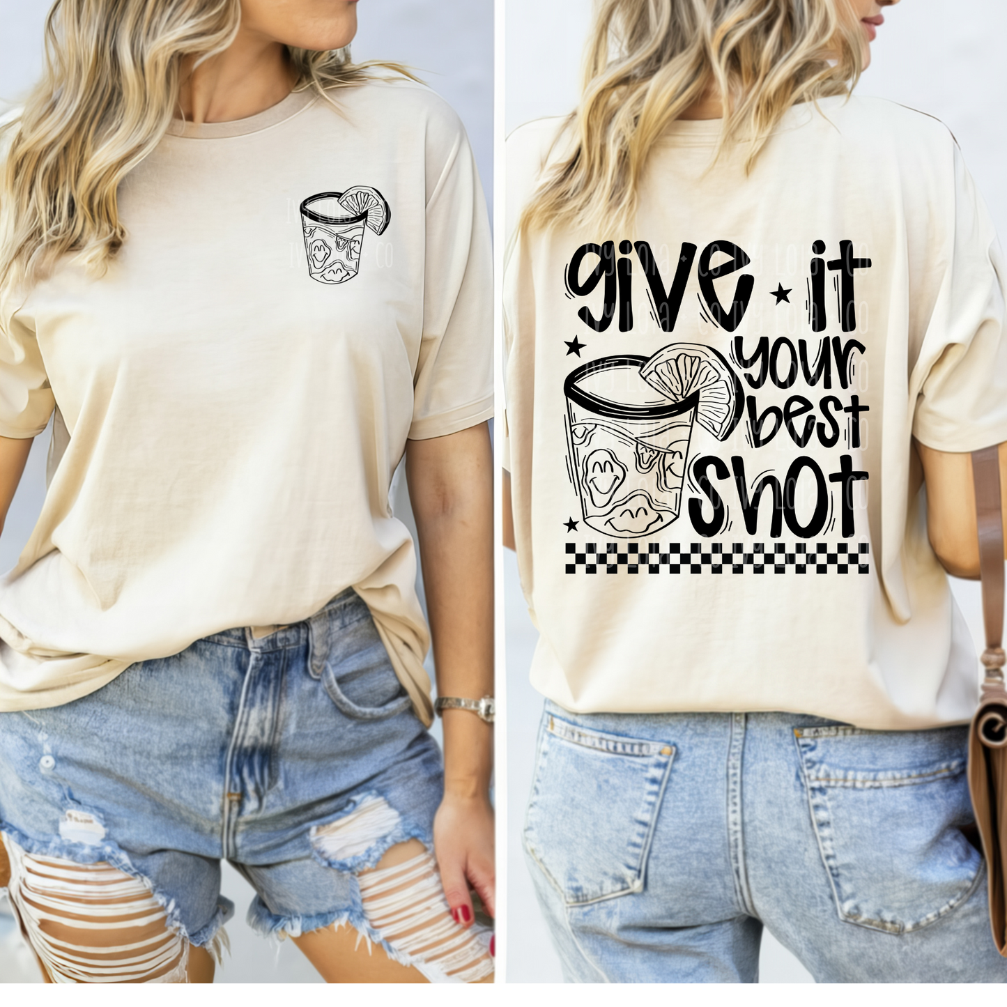 Give it Your Best Shot Women's Graphic Tee