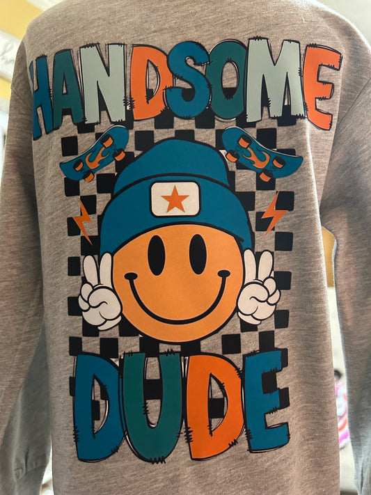 Handsome Dude Boy’s T-Shirt | Youth Apparel