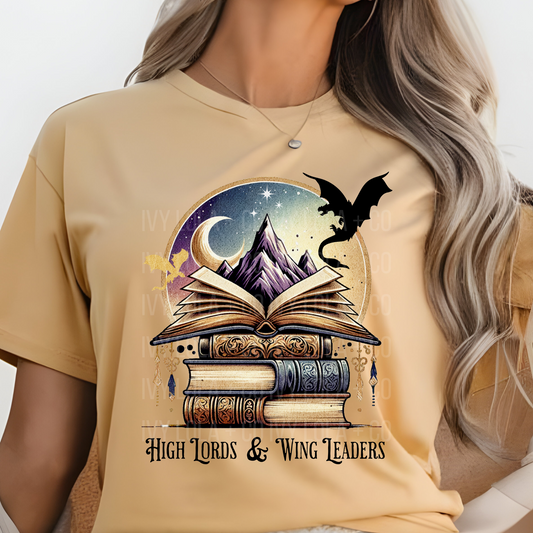 High Lords and Wingleaders Fantasy Literary Apparel